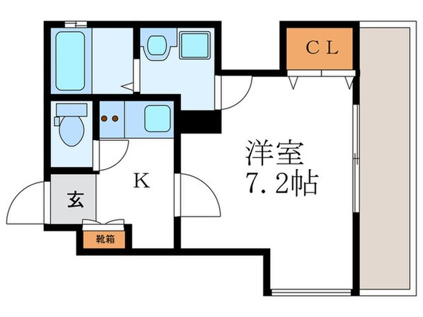 フォレスト西大路五条の物件間取画像